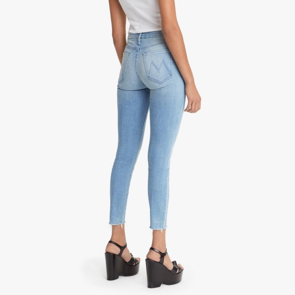 MOTHER The Looker Ankle Fray Jeans - Picture 9 of 13